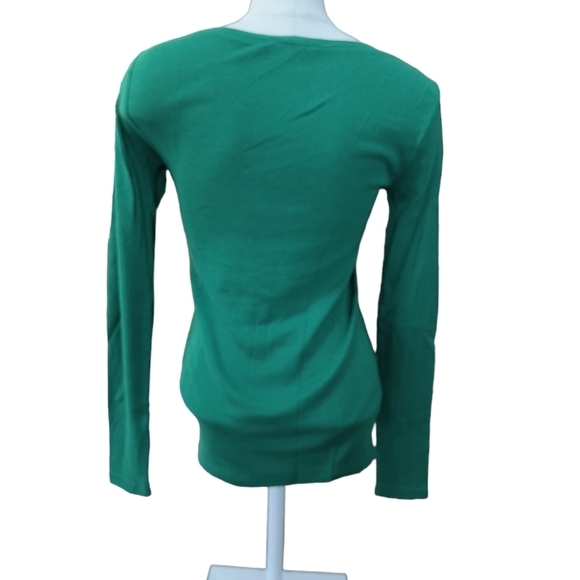 Ralph Lauren Sport V-neck Long Sleeve T-Shirt Size S - Picture 3 of 7